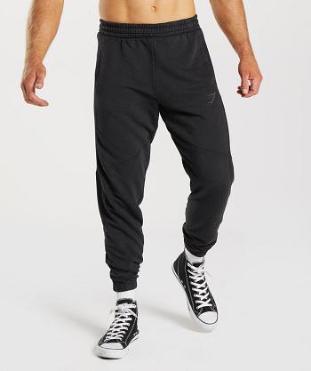 Pantalones Jogger Gymshark Power Washed Hombre Negras | CO 3698ZUT